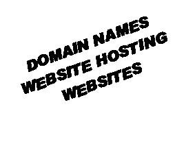 Text Box: DOMAIN NAMESWEBSITE HOSTINGWEBSITES